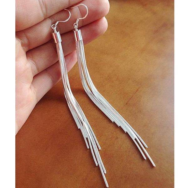 vintage silver color shiny bar long tassel drop earrings for women korean minimalist metal hanging earring fashion jewelry gift 
vintage silver color shiny bar long tassel drop earrings for women korean minimalist metal hanging earring fashion jewelry gift