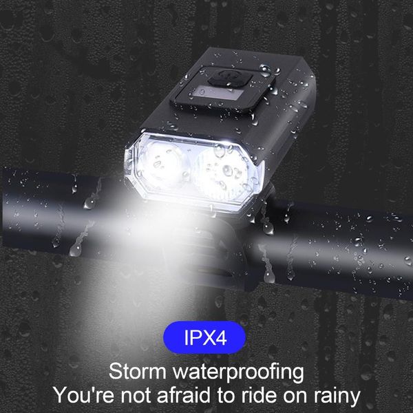 waterproof bike light usb rechargeable led bicycle front headlight 6 light modes
waterproof bike light usb rechargeable led bicycle front headlight 6 light modes