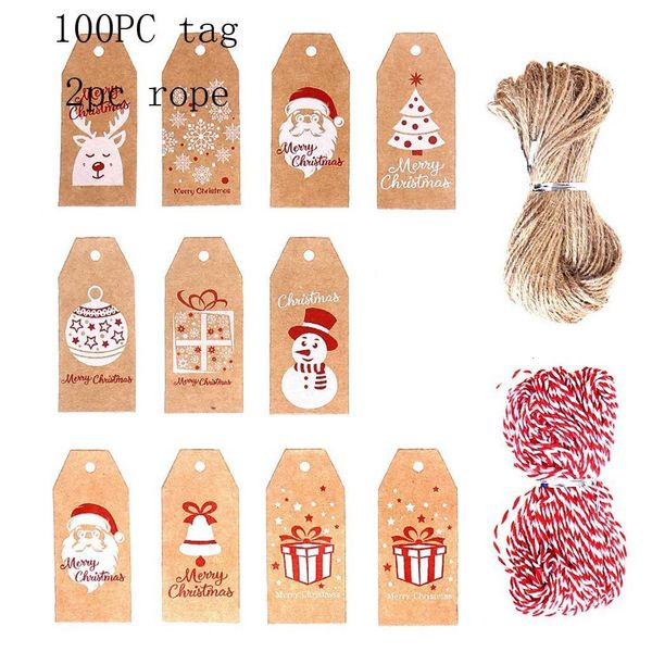factorynu9oornaments christmas tag decor 100pcs kraft paper merry trees hanging decorations for home party diy santa tag
factorynu9oornaments christmas tag decor 100pcs kraft paper merry trees hanging decorations for home party diy santa tag