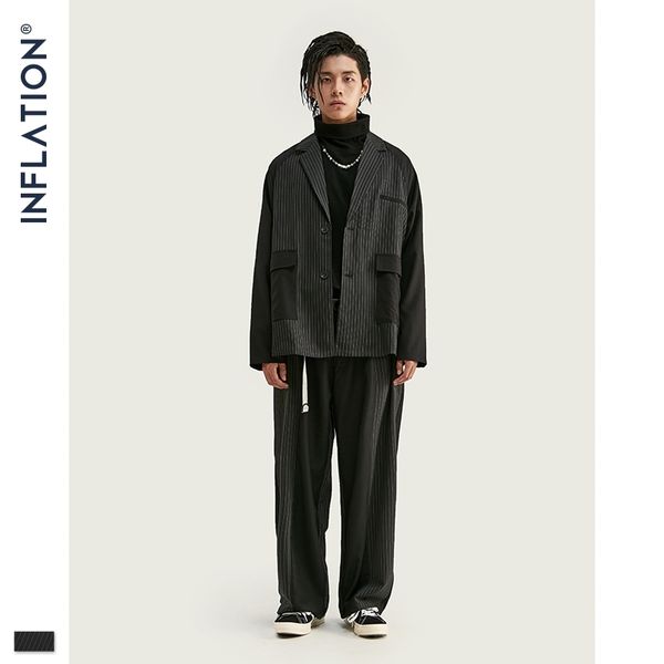 inflation men patchwork blazer loose fit fashion suit brand street men casual blazer black color masculino blazers mens suit 201105, White;black
inflation men patchwork blazer loose fit fashion suit brand street men casual blazer black color masculino blazers mens suit 201105, White;black