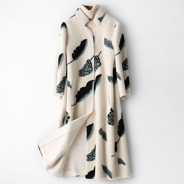 women's fur & faux wool women autumn winter composite one piece coat print long thick warm half sleeves mandarin collar casual jackets1, Black
women's fur & faux wool women autumn winter composite one piece coat print long thick warm half sleeves mandarin collar casual jackets1, Black