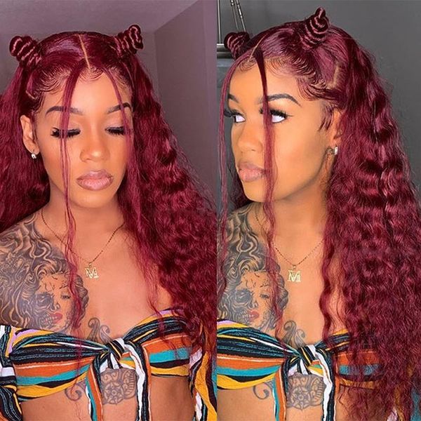 deep wave human hair bundles with closure bold red 99j bundles with lace closure peruvian fashion star remy human hair #luy, Black;brown
deep wave human hair bundles with closure bold red 99j bundles with lace closure peruvian fashion star remy human hair #luy, Black;brown