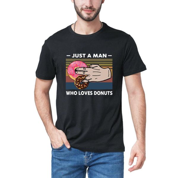 sport just a man who loves donuts funny sarcasm men's sport 100% cotton t-shirt funny tees shirt humor gift womens streetwear
sport just a man who loves donuts funny sarcasm men's sport 100% cotton t-shirt funny tees shirt humor gift womens streetwear