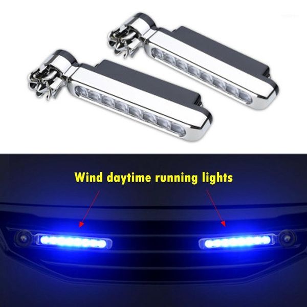 interior&external lights 2pcs wind energy car daytime running 8 led lamp beads front grille exterior decorative atmosphere light1
interior&external lights 2pcs wind energy car daytime running 8 led lamp beads front grille exterior decorative atmosphere light1