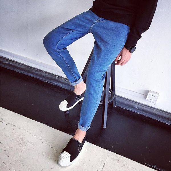fashion 2020 autumn solid casual outfit washing feet jeans men harem pants denim slim fit teenagers trousers pencil pants1, Blue
fashion 2020 autumn solid casual outfit washing feet jeans men harem pants denim slim fit teenagers trousers pencil pants1, Blue