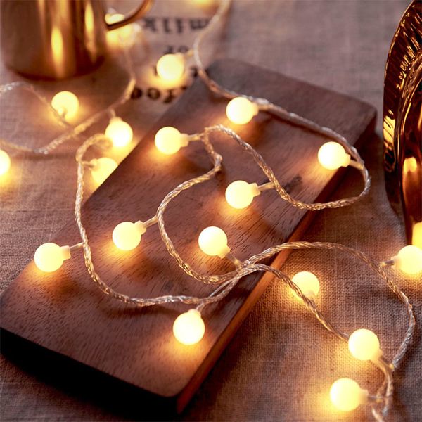 3m 20leds small ball led light string christmas decoration for home fairy garland xmas tree wedding indoor room new year decor 
3m 20leds small ball led light string christmas decoration for home fairy garland xmas tree wedding indoor room new year decor