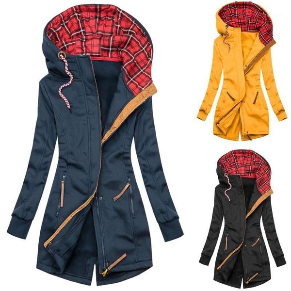women's jackets women plaid print jacket zipper pocket sweatshirt long sleeve oversize coat winter fashion design#351, Black;brown
women's jackets women plaid print jacket zipper pocket sweatshirt long sleeve oversize coat winter fashion design#351, Black;brown