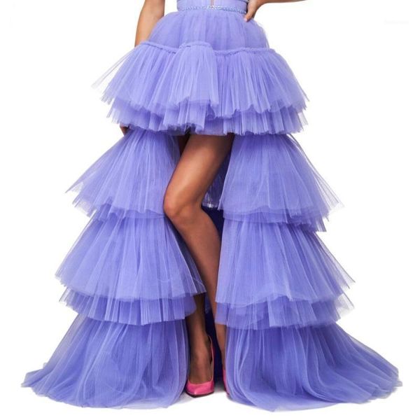 2020 lavander tulle tiered high low skirt long pleated skirts with beaded triple waistband custom made1, Black
2020 lavander tulle tiered high low skirt long pleated skirts with beaded triple waistband custom made1, Black