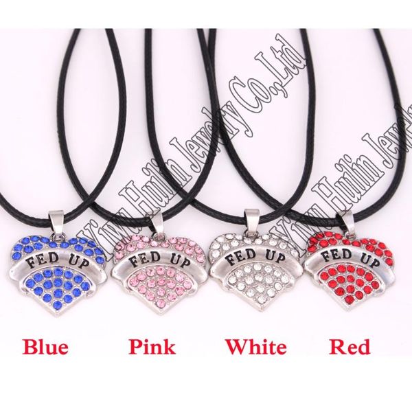 selling zinc studded with sparkling crystals fed up heart pendant necklace, Silver
selling zinc studded with sparkling crystals fed up heart pendant necklace, Silver
