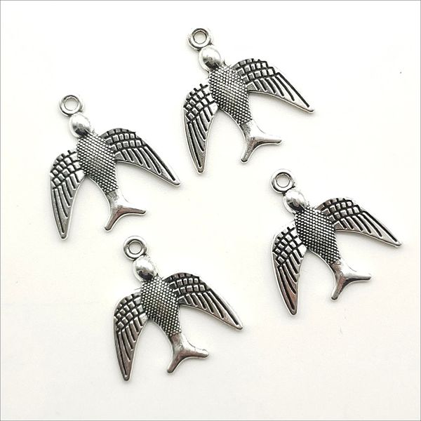 lot 100pcs swallow bird antique silver charms pendants for jewelry making earring necklace bracelet key chain accessories 21*19mm, Bronze;silver
lot 100pcs swallow bird antique silver charms pendants for jewelry making earring necklace bracelet key chain accessories 21*19mm, Bronze;silver