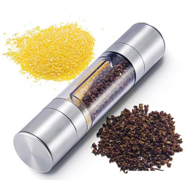 stainless steel pepper mill grinder manual salt portable kitchen mill muller home kitchen tool spice sauce pe jllcgt dhsybaby 
stainless steel pepper mill grinder manual salt portable kitchen mill muller home kitchen tool spice sauce pe jllcgt dhsybaby