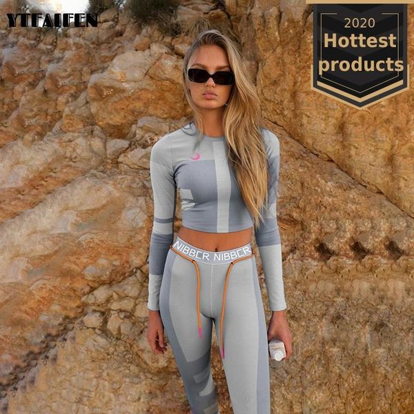 gym clothing yoga set fitness wear leggings sport suit work out long sleeve crop sportswear outfit sports women sets 2 piece y1225, Gray
gym clothing yoga set fitness wear leggings sport suit work out long sleeve crop sportswear outfit sports women sets 2 piece y1225, Gray
