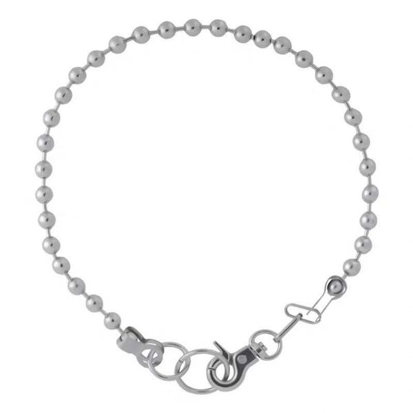 korean-style steel ball stitching chain necklace punk cool hip-hop disco necklace clavicle chain, Golden;silver
korean-style steel ball stitching chain necklace punk cool hip-hop disco necklace clavicle chain, Golden;silver