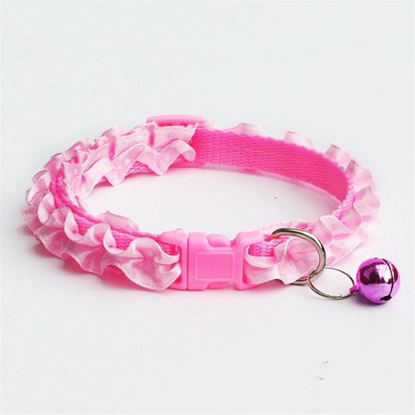 dog collars & leashes 2pcs pet collar lace cat puppy dot pattern adjustable comfortable beauty neck chain with bell small animals
dog collars & leashes 2pcs pet collar lace cat puppy dot pattern adjustable comfortable beauty neck chain with bell small animals