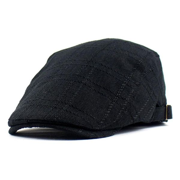 men women plaid flat cap classic duckbill cap gatsby ivy irish newsboy driving hat berets, Blue;gray
men women plaid flat cap classic duckbill cap gatsby ivy irish newsboy driving hat berets, Blue;gray