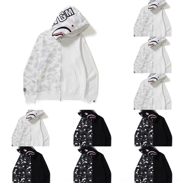 wf7k7 tide br hoodie shark head stitching luminous wo men's brand sweater tide fleece coat hoodie shark head stitching luminous zipper, Black
wf7k7 tide br hoodie shark head stitching luminous wo men's brand sweater tide fleece coat hoodie shark head stitching luminous zipper, Black