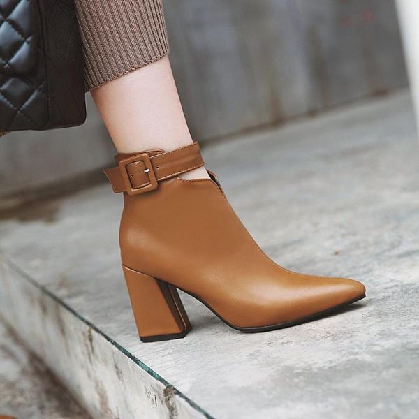 women boots fashion ankle boots for women pointed toe high heel shoes woman autumn winter female high heels, Black
women boots fashion ankle boots for women pointed toe high heel shoes woman autumn winter female high heels, Black