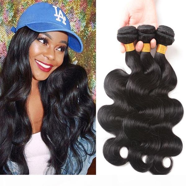 brazilian body wave virgin hair 3 or 4 bundles unprocessed malaysian peruvian hair bundles 100% human hair weave natural color wholesale, Black
brazilian body wave virgin hair 3 or 4 bundles unprocessed malaysian peruvian hair bundles 100% human hair weave natural color wholesale, Black