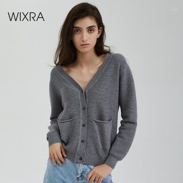 wixra female long sleeve cardigan sweater coat women casual knitted v neck solid pockets 2020 autumn spring1, White
wixra female long sleeve cardigan sweater coat women casual knitted v neck solid pockets 2020 autumn spring1, White