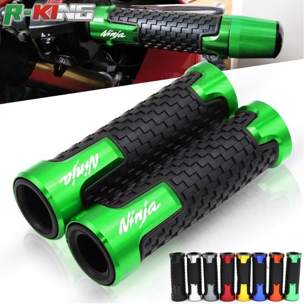 7/8" 22mm cnc aluminum motorcycle handle grips racing handlebar grip for ninja 250r 300r 250 400 650r 1000 2008-2020
7/8" 22mm cnc aluminum motorcycle handle grips racing handlebar grip for ninja 250r 300r 250 400 650r 1000 2008-2020