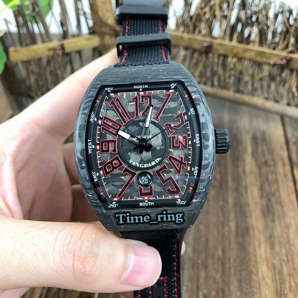 version vanguard v 45 sc dt gray date dial carbon fiber case automatic mechanical movement mens watch nylon strap designer sport watches, Slivery;brown
version vanguard v 45 sc dt gray date dial carbon fiber case automatic mechanical movement mens watch nylon strap designer sport watches, Slivery;brown