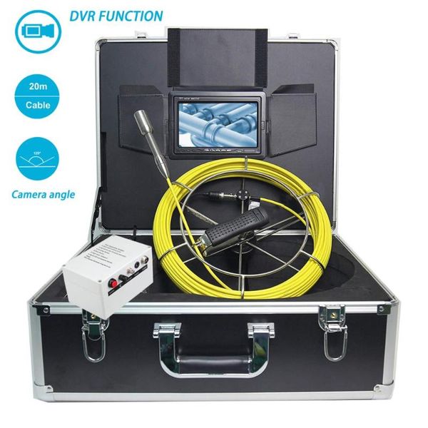 cameras 7'' tft lcd sewer pipe snake inspection video recorder 20m cable 23mm lens waterproof pipeline drain system
cameras 7'' tft lcd sewer pipe snake inspection video recorder 20m cable 23mm lens waterproof pipeline drain system