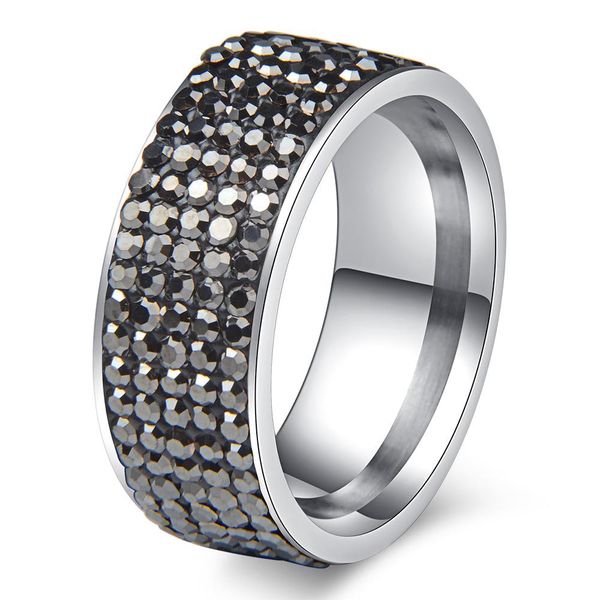 chanfar 5 rows crystal stainless steel ring women for elegant full finger love wedding engagement rings jewelry men bbyocm lg2010
chanfar 5 rows crystal stainless steel ring women for elegant full finger love wedding engagement rings jewelry men bbyocm lg2010