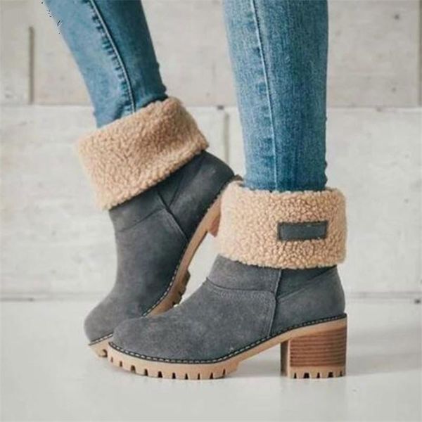 boots 2021 winter women's fashion women warm snow short fluff ankle boot square heel for botas mujer, Black
boots 2021 winter women's fashion women warm snow short fluff ankle boot square heel for botas mujer, Black