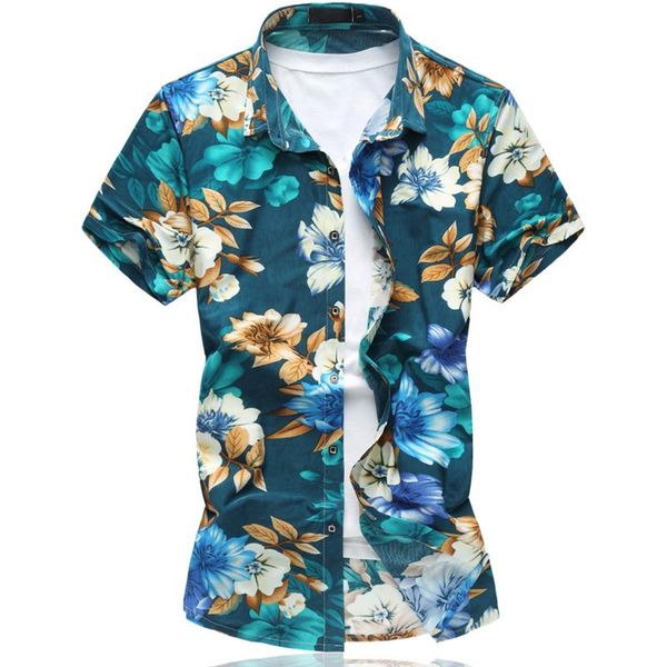 men's casual shirts exquisite floral pattern fashion turn-down collar short sleeve shirt summer soft comfortable camisa masculi, White;black
men's casual shirts exquisite floral pattern fashion turn-down collar short sleeve shirt summer soft comfortable camisa masculi, White;black