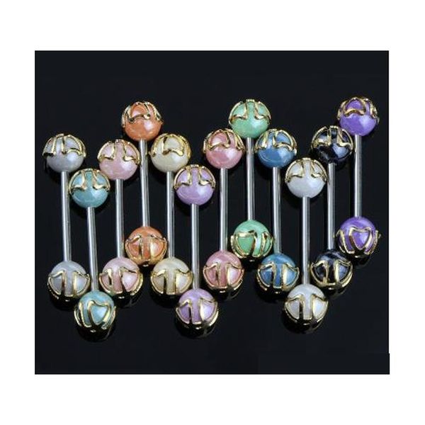 starbeauty 10 pcs/lot heart torus barbell tongue piercing tongue ring stainless steel nipple rings acrylic pierc jllcwo home003, Silver
starbeauty 10 pcs/lot heart torus barbell tongue piercing tongue ring stainless steel nipple rings acrylic pierc jllcwo home003, Silver
