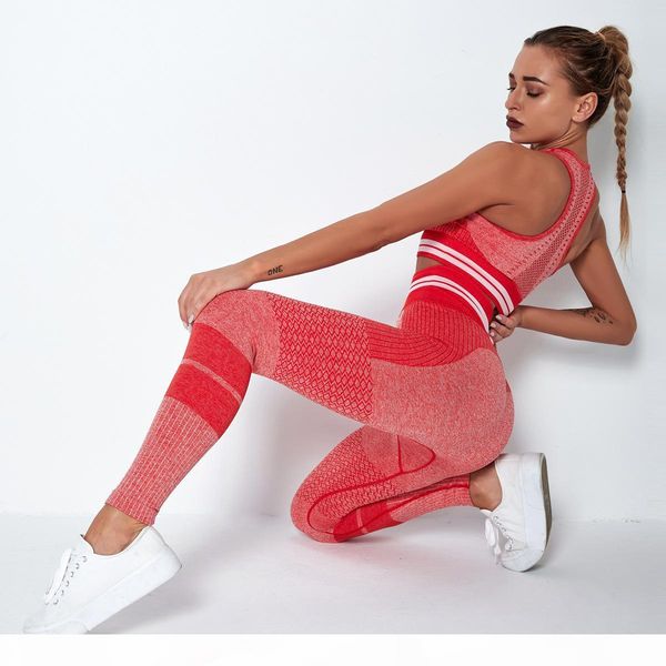 women's sets knitted seamless stretch fitness yoga wear hollow out tracksuits sportswear active bras leggings two piece pants suit, Gray
women's sets knitted seamless stretch fitness yoga wear hollow out tracksuits sportswear active bras leggings two piece pants suit, Gray