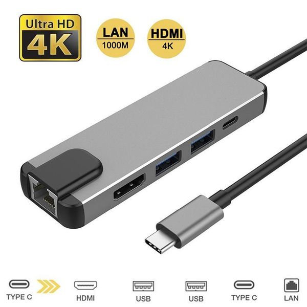 5 in 1 type c hub hdmi usb c hub to gigabit ethernet rj4beesclover lan adapter for pro thunderbolt 3 usb-c charger r30
5 in 1 type c hub hdmi usb c hub to gigabit ethernet rj4beesclover lan adapter for pro thunderbolt 3 usb-c charger r30