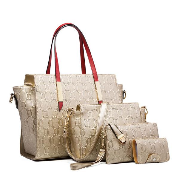 shoulder bags 4pcs/set bag set for women pattern print pu leather bucket handbag zipper coin card wallet purse crossbody sets
shoulder bags 4pcs/set bag set for women pattern print pu leather bucket handbag zipper coin card wallet purse crossbody sets