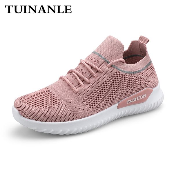 tuinanle sneakers women flats shoes 2020 spring sock sneakers women summer lace up flats women plus size walking tenis feminino 1006, Black;white
tuinanle sneakers women flats shoes 2020 spring sock sneakers women summer lace up flats women plus size walking tenis feminino 1006, Black;white