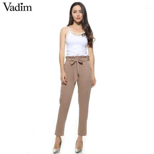 woman chiffon high waist harem pants bow tie drawstring sweet elastic waist pockets casual trousers pantalones zc0471, Black;white
woman chiffon high waist harem pants bow tie drawstring sweet elastic waist pockets casual trousers pantalones zc0471, Black;white