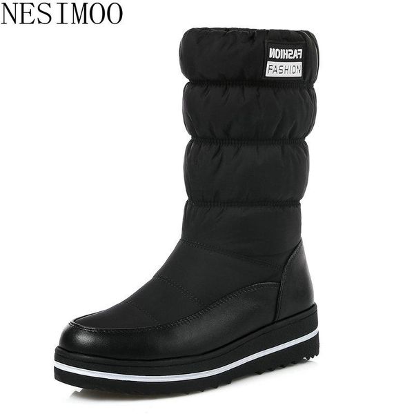 nesimoo 2020 мода женщины вниз snow boots моды резинка клин высокий каблук круглый toe все match женская обувь размер 35-43, Black
nesimoo 2020 мода женщины вниз snow boots моды резинка клин высокий каблук круглый toe все match женская обувь размер 35-43, Black