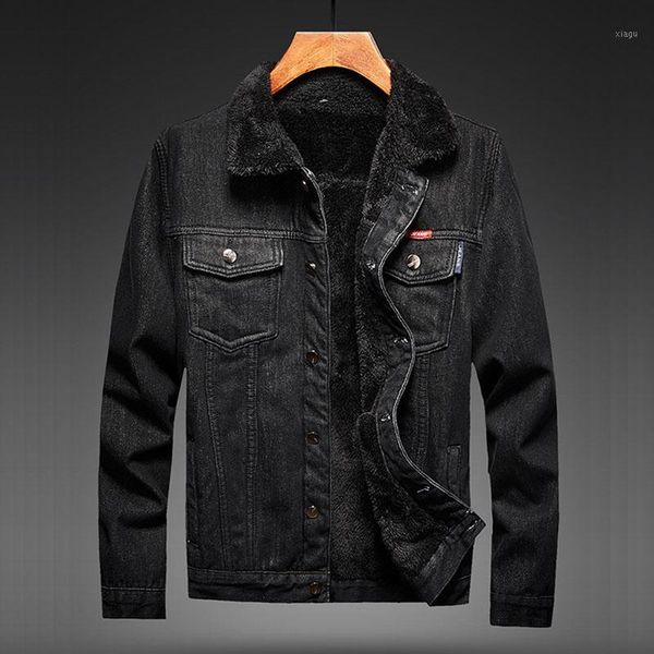 isurivivor 2020 men winter autumn thick fleece denim jackets coats hombre male casual fashion slim fit large size jackets men1, Black;brown
isurivivor 2020 men winter autumn thick fleece denim jackets coats hombre male casual fashion slim fit large size jackets men1, Black;brown