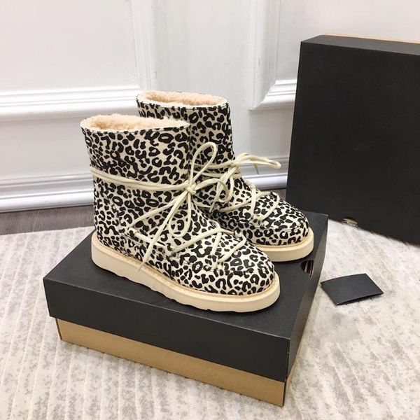 boots shoes women winter mid calf horse hair leopard lace up snow wool platform zapatos de mujer, Black
boots shoes women winter mid calf horse hair leopard lace up snow wool platform zapatos de mujer, Black