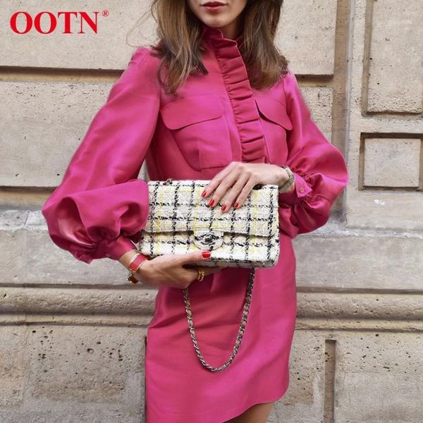 ootn ruffled satin dress women elegant lantern sleeve mini dresses ladies high waist pocket office workwear pink dress 20201, Black;gray
ootn ruffled satin dress women elegant lantern sleeve mini dresses ladies high waist pocket office workwear pink dress 20201, Black;gray