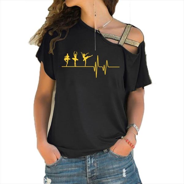 summer love ballet t shirts cotton short sleeve woman dance t shirt female girl shirt irregular skew cross bandage tee, White
summer love ballet t shirts cotton short sleeve woman dance t shirt female girl shirt irregular skew cross bandage tee, White