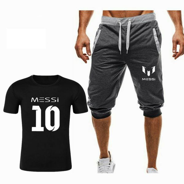 men's shirt + shorts messi t-shirt two-piece summer fashion footbal lionel messi print elements short sleeve t-shirt fitness 1022, Gray
men's shirt + shorts messi t-shirt two-piece summer fashion footbal lionel messi print elements short sleeve t-shirt fitness 1022, Gray