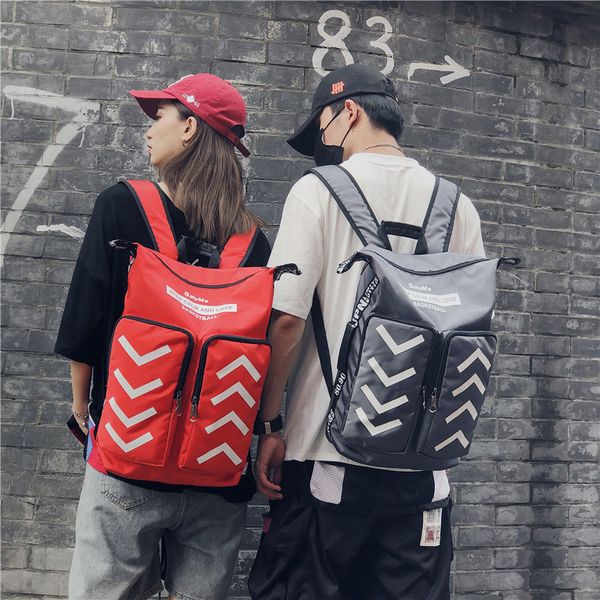 multifunction bakcpack street style cool reflective skateboard student bag casual large capacity travel backpack for men fashion c1030
multifunction bakcpack street style cool reflective skateboard student bag casual large capacity travel backpack for men fashion c1030