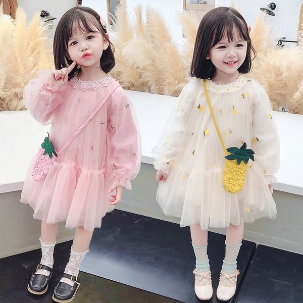 wdhkg 2020 yarn girls princess dress spring and autumn pineapple new skirt fruit princess foreign girlsdress style korean spring and autumn, Black;gray
wdhkg 2020 yarn girls princess dress spring and autumn pineapple new skirt fruit princess foreign girlsdress style korean spring and autumn, Black;gray
