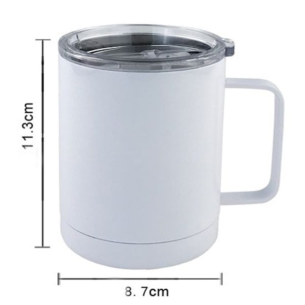 10oz blank coffee mug cup office double wall sublimation insualted vacuum drinking water tumbler with handle dhd2261
10oz blank coffee mug cup office double wall sublimation insualted vacuum drinking water tumbler with handle dhd2261