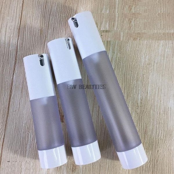 storage bottles & jars 100pcs/lot 15ml 20ml 30ml silver airless pump with clear forsted body bottle empty refillable diy skin care creations
storage bottles & jars 100pcs/lot 15ml 20ml 30ml silver airless pump with clear forsted body bottle empty refillable diy skin care creations