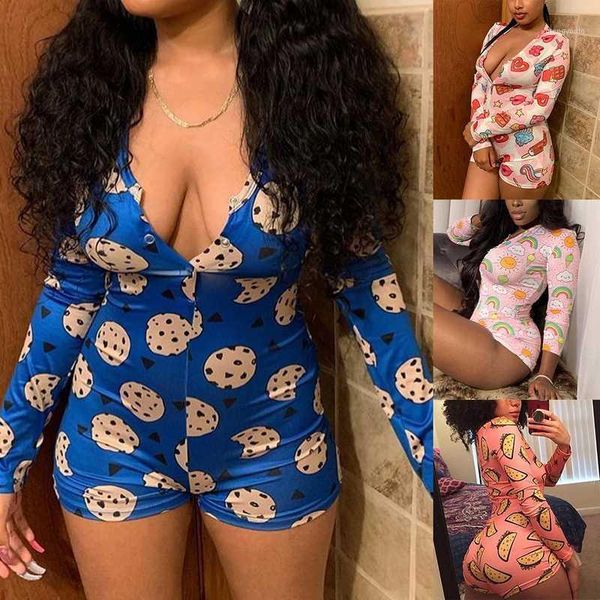 new women summer pajamas long sleeve sleepwear plus size short jumpsuit pajamas adults nightwear1, Black;white
new women summer pajamas long sleeve sleepwear plus size short jumpsuit pajamas adults nightwear1, Black;white