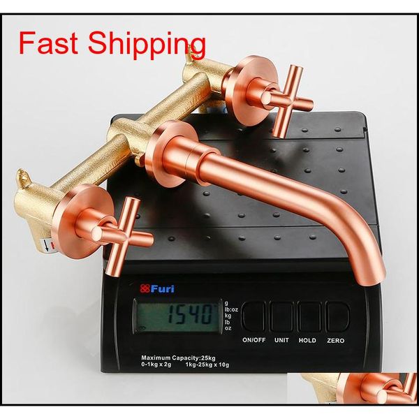 brass brushed rose gold brass double cross handle bath wall mounted 3 hole water bathroom home sink faucet qylllm packing2010
brass brushed rose gold brass double cross handle bath wall mounted 3 hole water bathroom home sink faucet qylllm packing2010