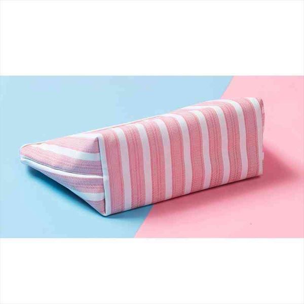 makeup pouch travel striped printed cosmetic bag toiletry organizer purse b88 
makeup pouch travel striped printed cosmetic bag toiletry organizer purse b88