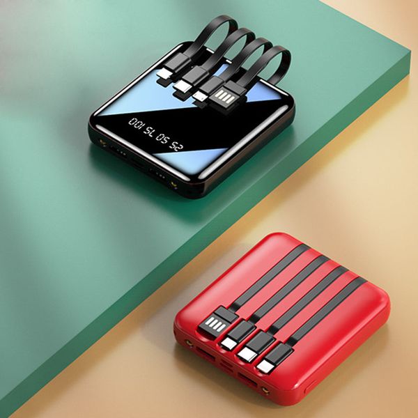 20000mah mini power bank with micro usb type c cable portable charger led mirror power bank external battery pack powerbank ing
20000mah mini power bank with micro usb type c cable portable charger led mirror power bank external battery pack powerbank ing