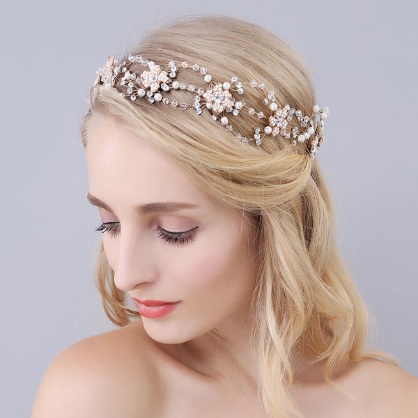 o937 luxury handmade marriage bridal headpiece rhinestone pearl crystal leaves flower wedding bride to be headband with ribbon, Silver
o937 luxury handmade marriage bridal headpiece rhinestone pearl crystal leaves flower wedding bride to be headband with ribbon, Silver
